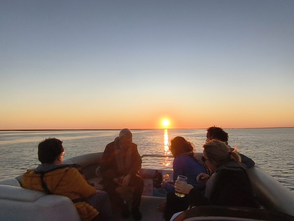 Hora dorada: el mejor tour al atardecer en Ría Formosa con Islands 4 You<br> 2 magical sunset algarve islands 4 you faro